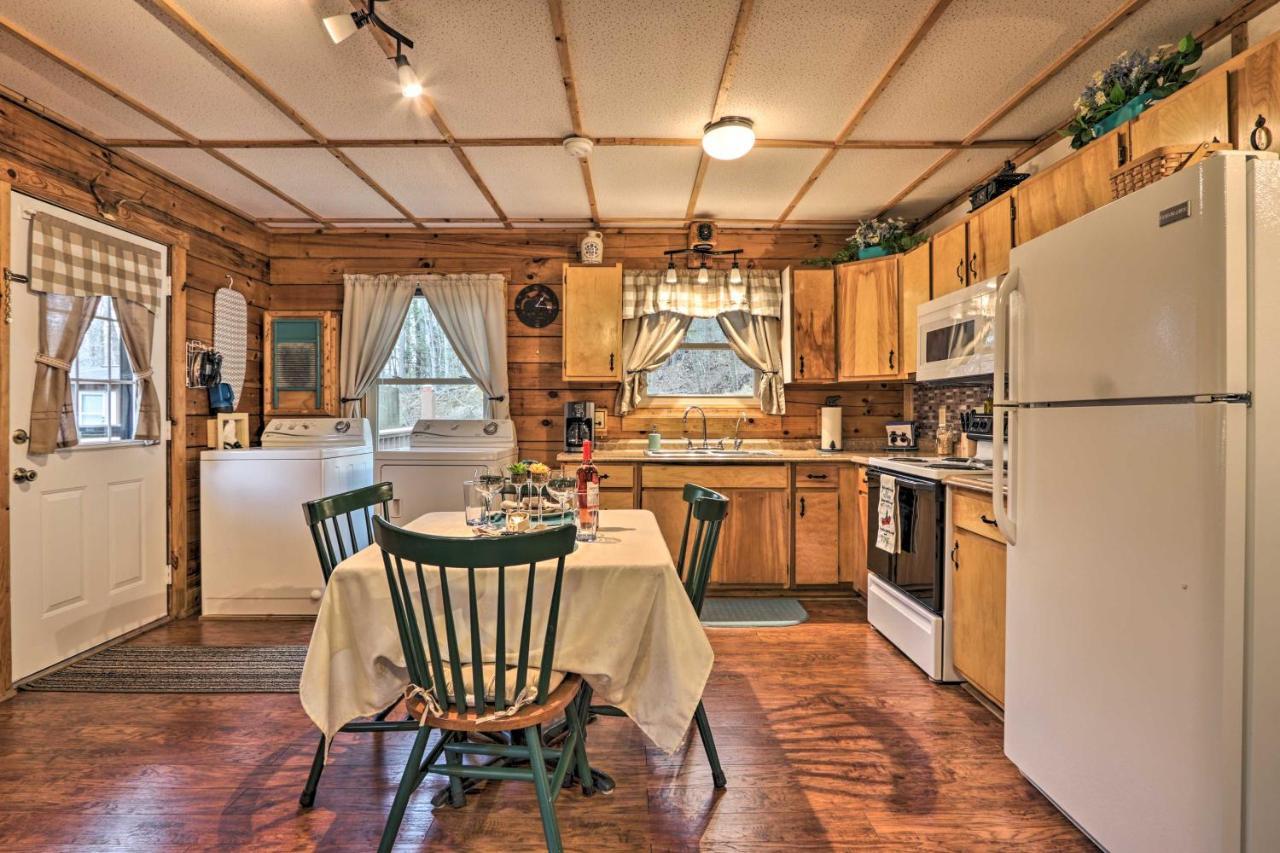 Smoky Mountain Cozy Cove Cabin Deck And Fire Pit! 코스비 외부 사진