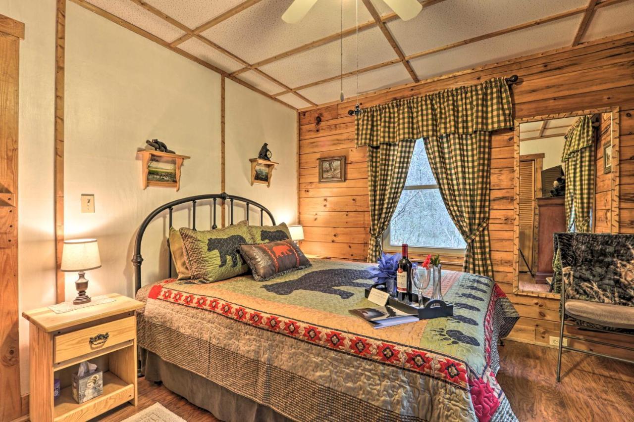Smoky Mountain Cozy Cove Cabin Deck And Fire Pit! 코스비 외부 사진